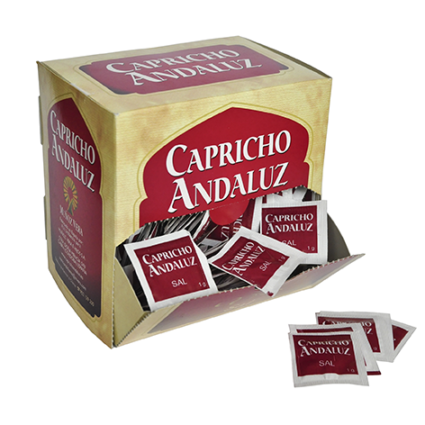 Capricho Expositor Sobre Sal 1 Gr. - 300 Und