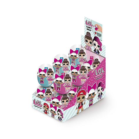 Candy Espray Choco Egg Fresa Lol  12 X 12