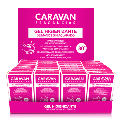 Expositor Sachet Gel 24u