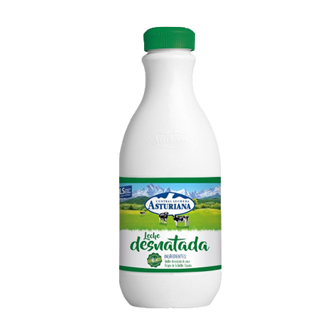 Leche Desnatada Central Lechera Asturiana 1,5l x 6u