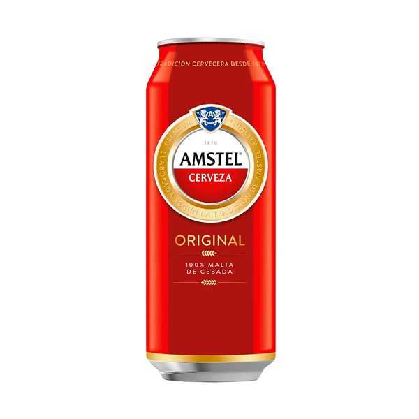 Cerveza Amstel 500 Ml