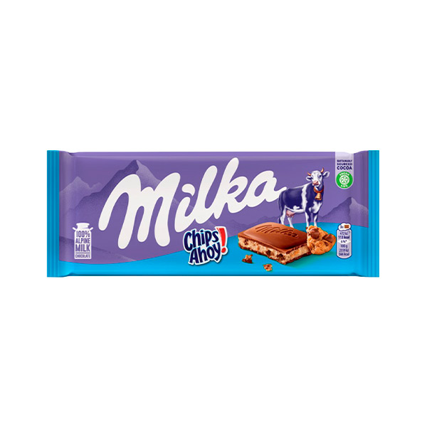 Tableta Milka Chips Ahoy 100 g Mondelez