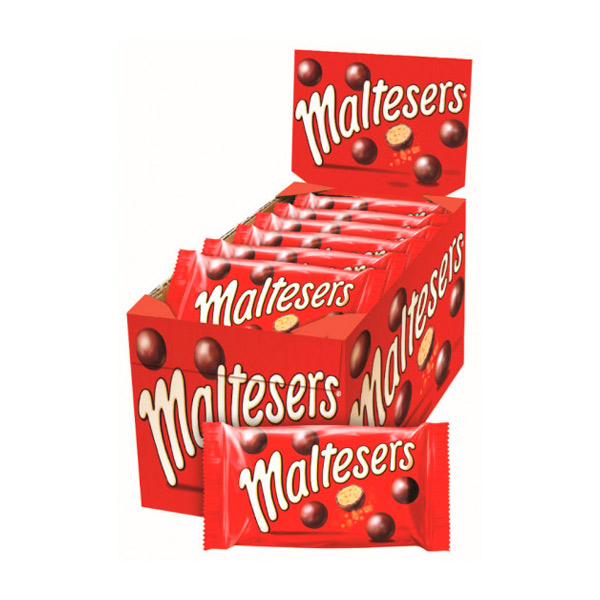 Malteser Single 37 g (25 ud) Mars