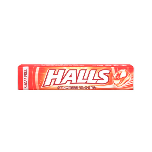 Caramelo Fresa Sin Azúcar Halls