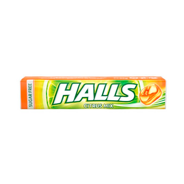 Caramelo Vita-C Cítricos Sin Azúcar Halls