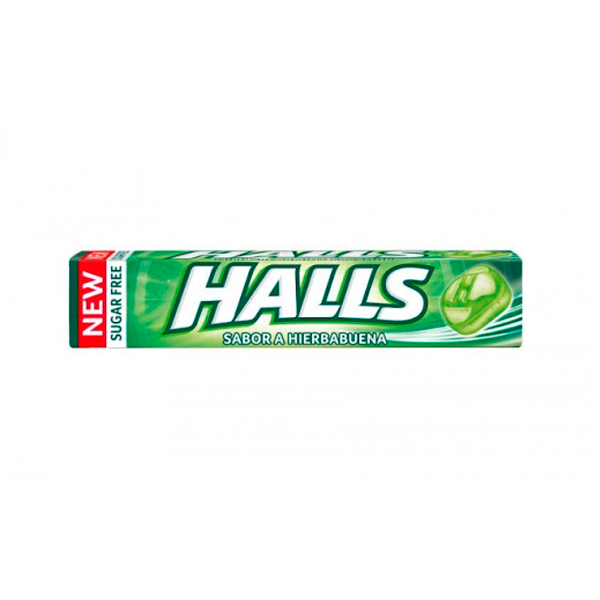 Caramelo Hierbabuena Sin Azúcar Halls