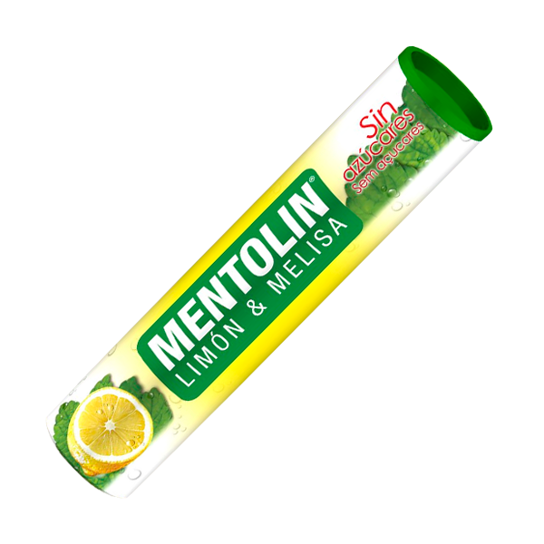 Caramelo Limón Melisa Sin Azúcar Mentolín