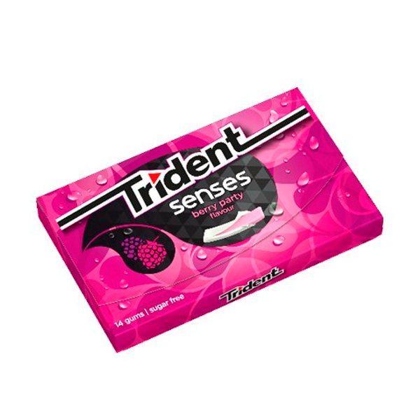 Chicle Frambuesa Trident Senses
