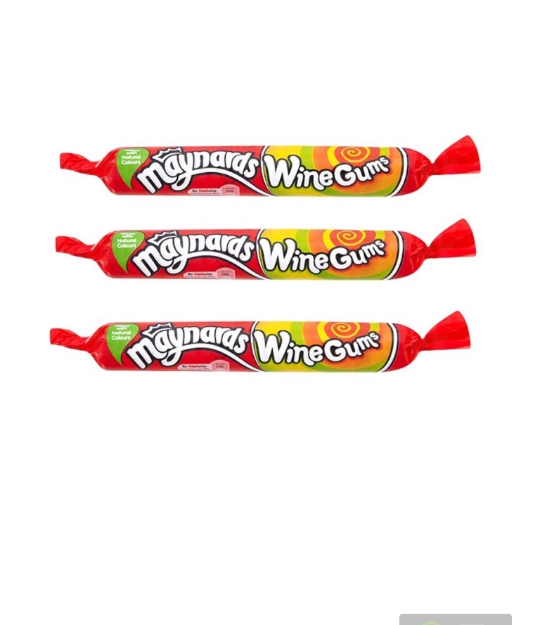 Maynards Wine Gums 52grsx40u
