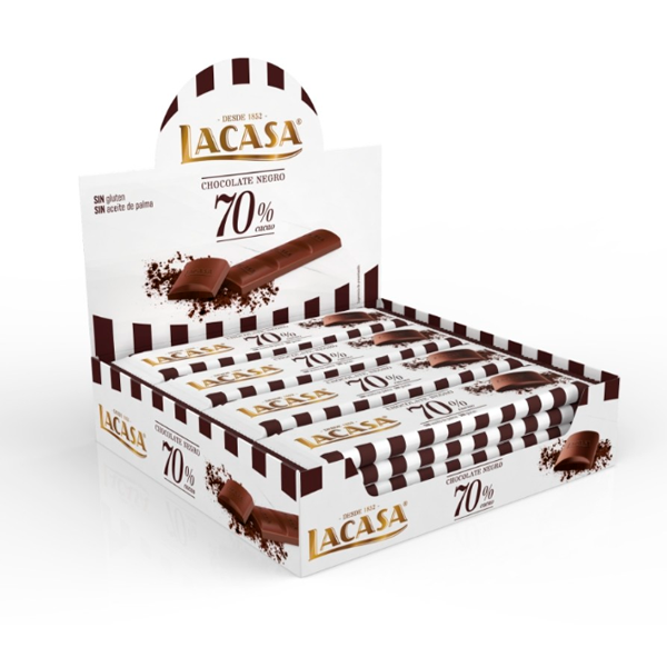 Lacasa Chocolatina 70% Cacao 25g