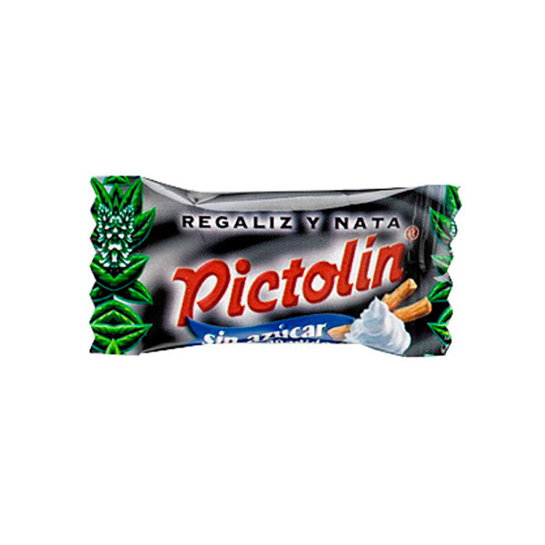 Caramelos Pictolin regaliz-nata s/a 1 kg Intervan