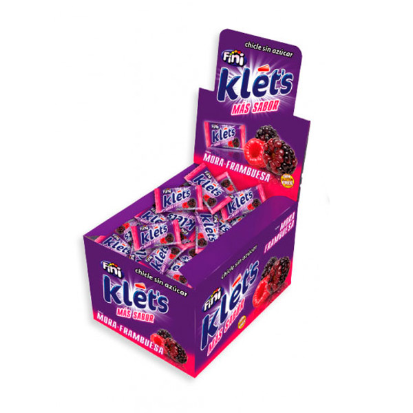 Klets Mora Frambuesa sin azúcar 200 ud Fini