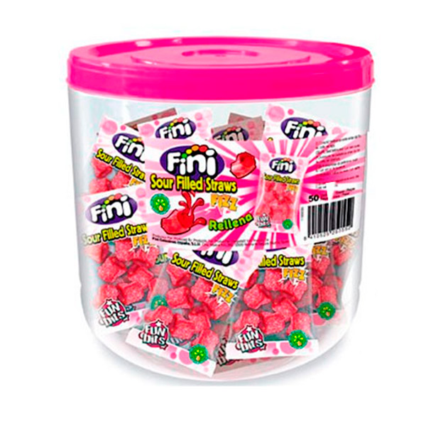 Fun Bits taco fresa relleno pica 18 g (50 ud) Fini