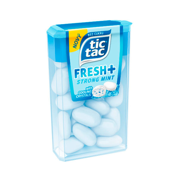 Caramelos Strong Mentol Tic-Tac Fresh