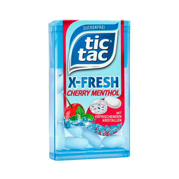 Caramelos Cherry Mentol Tic-Tac Fresh