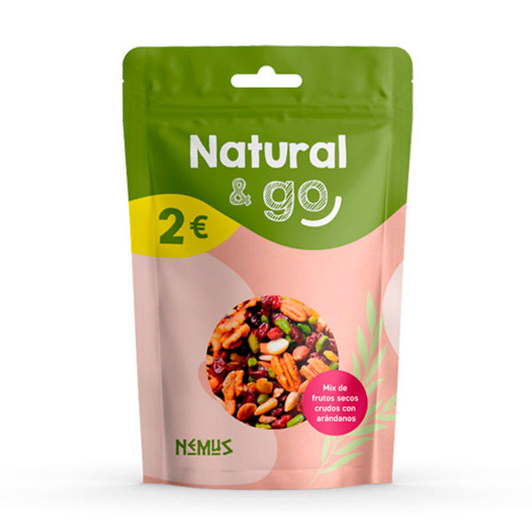 Mix frutos secos con arandanos 100 g (8 ud) Nemus