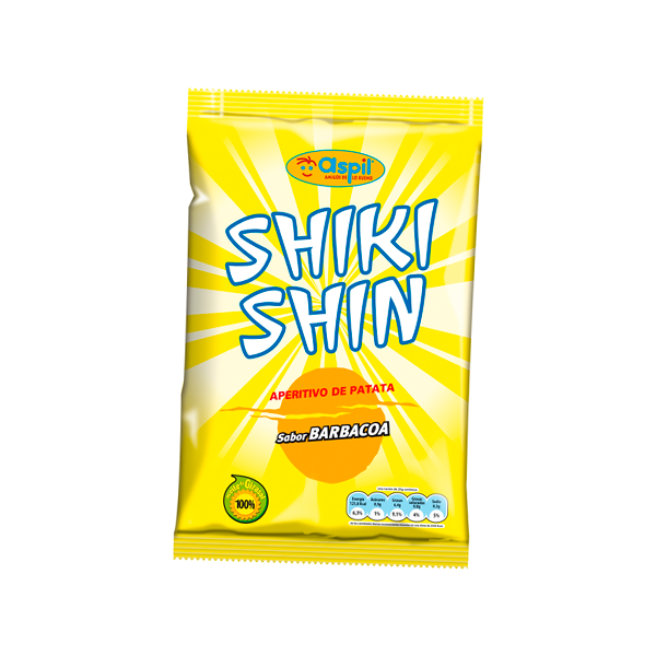 Snack De Patata Sabor Barbacoa Shiki Shin Aspil
