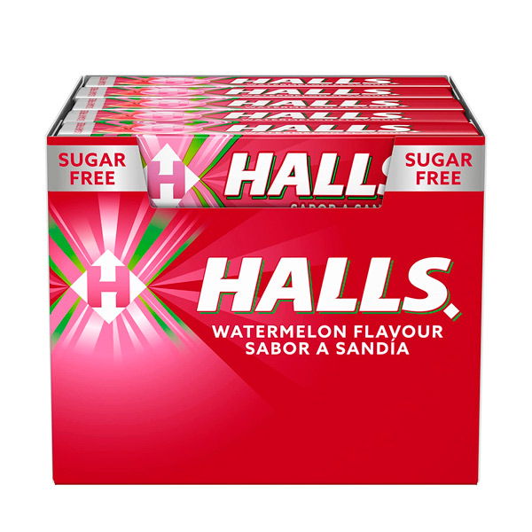 Halls Sandía s/a 20 ud Mondelez