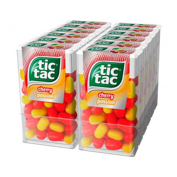Tic Tac cherry passion 12 ud