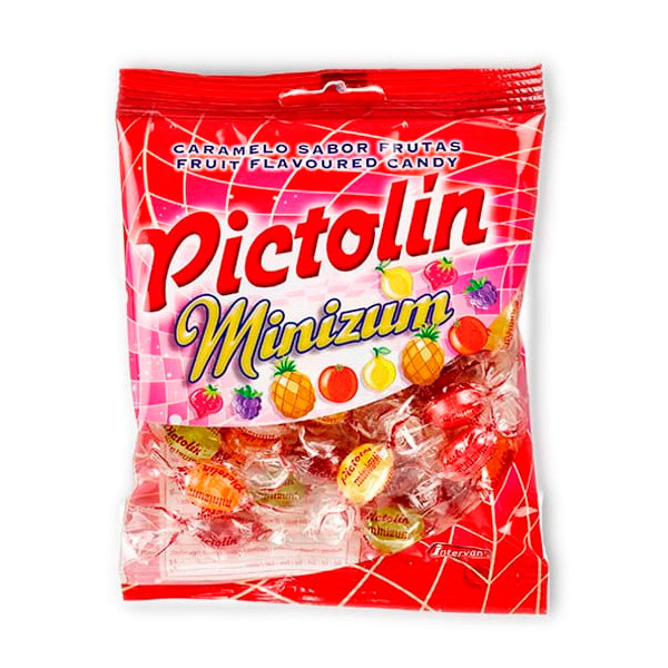 Caramelos Pictolin Minizum 100 g (12 ud) Intervan