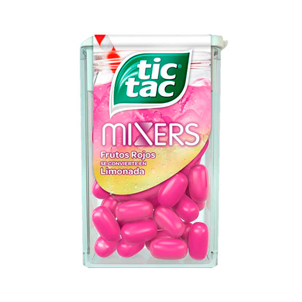 Tic Tac mixer frutos rojos 12 ud