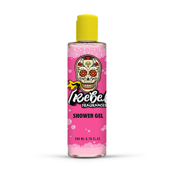 Rebel Shower Gel 200 ml (6 ud)