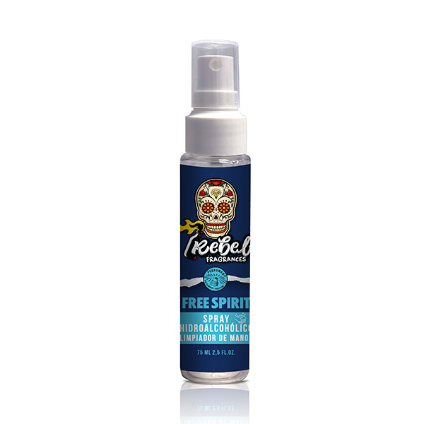 Rebel hidroalcoholico Free Spirit 75 ml (6 ud)