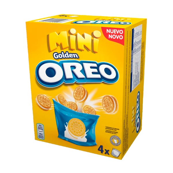 Oreo Mini Golden 40 g (4 ud) Mondelez