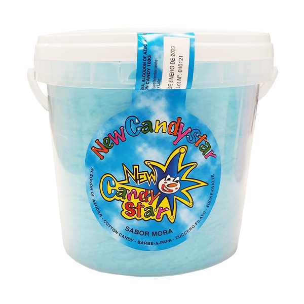 Algodon de azucar Mora 100g X 6u