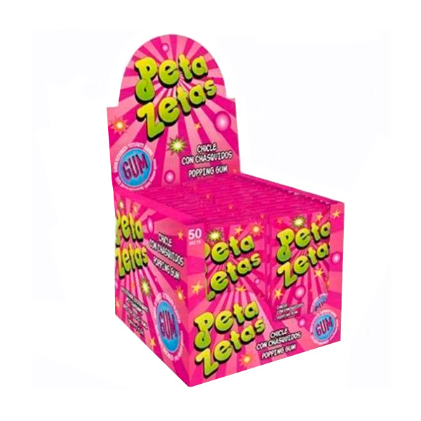 Chicle Peta Zetas 50 ud Zeta Espacial