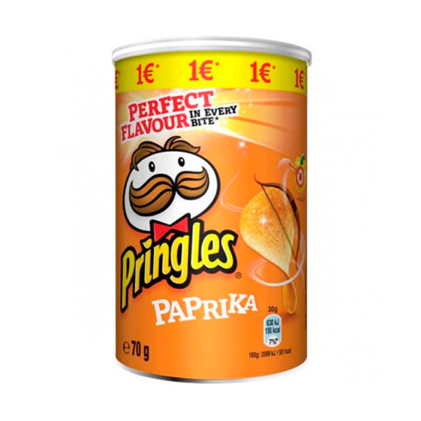 Pringles Paprika 70 g (12 ud)