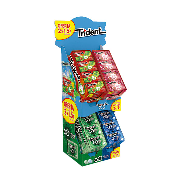 Lote Trident Max & 60 Minutos 2 ud x 1,5€