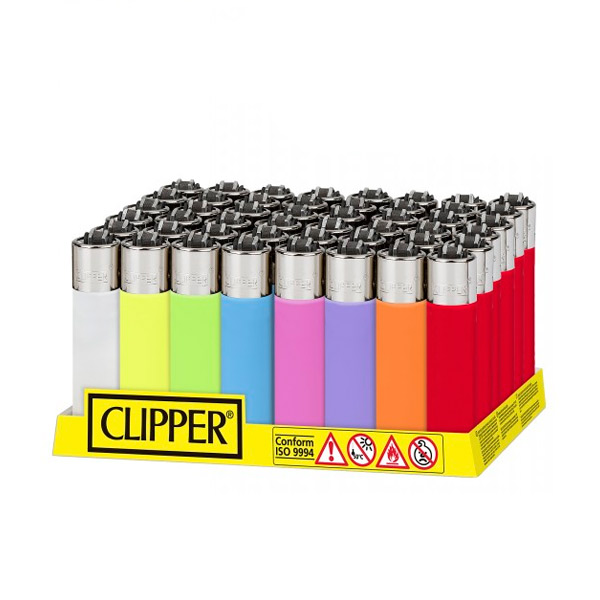 Mechero colores 48 ud Clipper