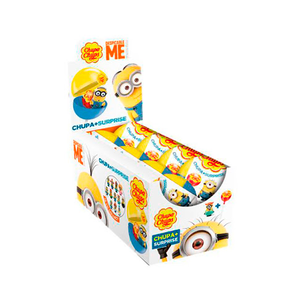 Chupa Surprise Minion 16u Chupa Chups