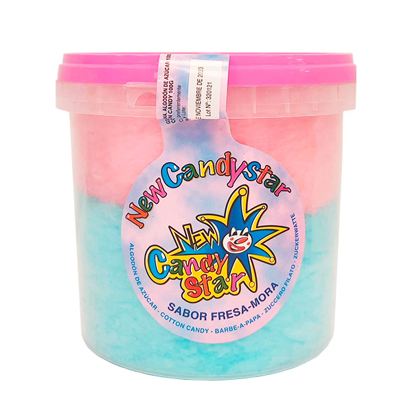 Algodon de azucar Duo Mora-Fresa 100g X 6u