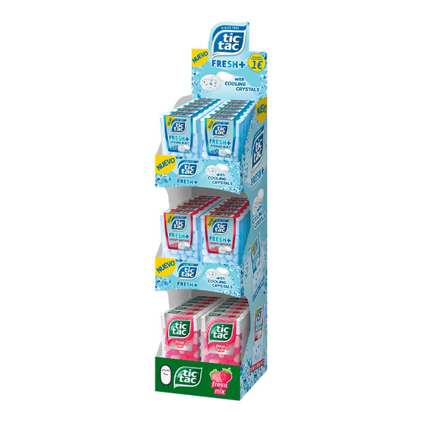 Expositor Tic Tac 36 ud