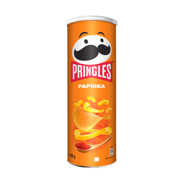 Pringles paprika 165 g