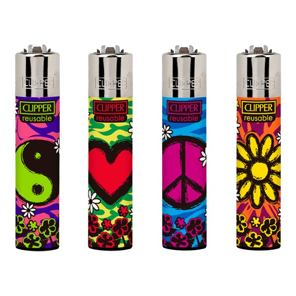 Mechero hippie party 48 ud Clipper