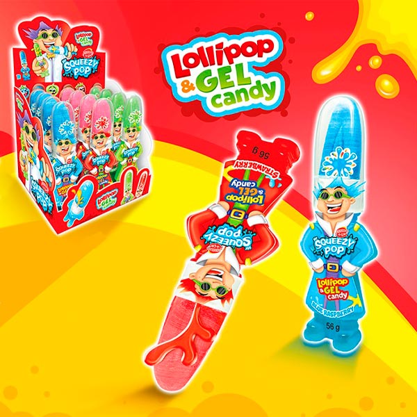 Mr. Squeezy Pop 12 ud JhonyBee