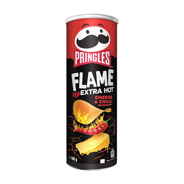 Pringles Flame Extra Hot cheese & chilli 160 g