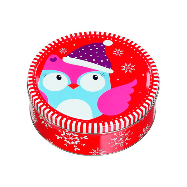 Tin Xmas danish cookies 400 g (12 ud)