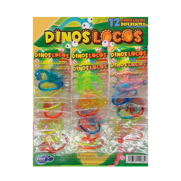 Dinolocos surtidos  48 ud Cool Candies