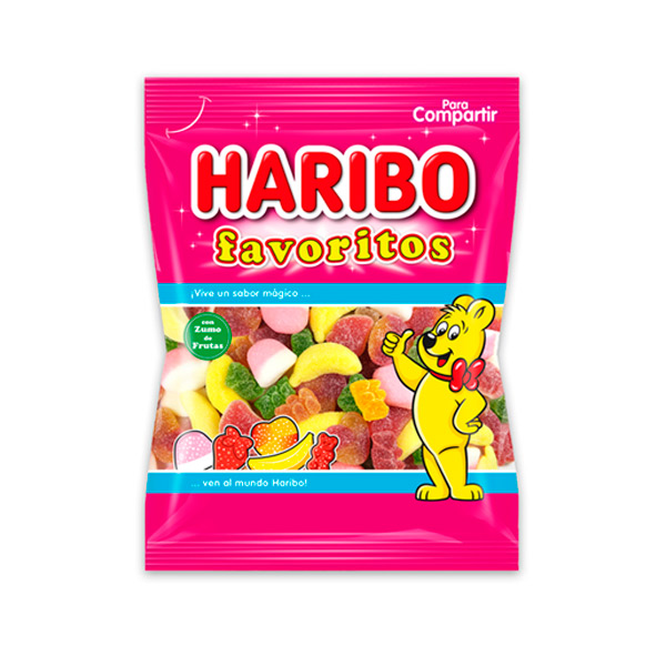 Favoritos azúcar 150 g (18 ud) Haribo