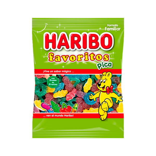 Favoritos pica 250 g (12 ud) Haribo