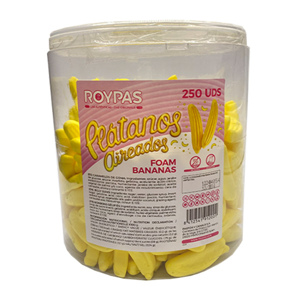 Plátanos aireados 250 ud Roypas