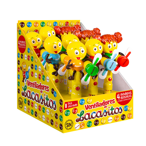 Ventilador Lacasitos 20 g (9 ud) Lacasa