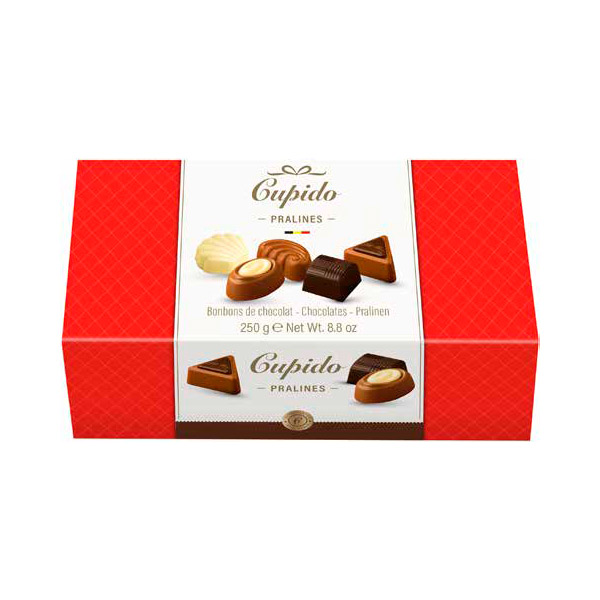Belgian Chocolates Cupido 250 g (12 ud) Hamlet