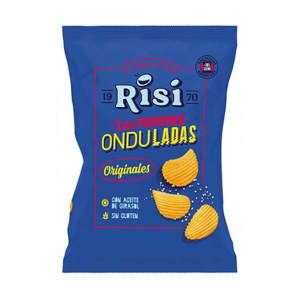 Risi Ondulada Original 125 g (9 ud)