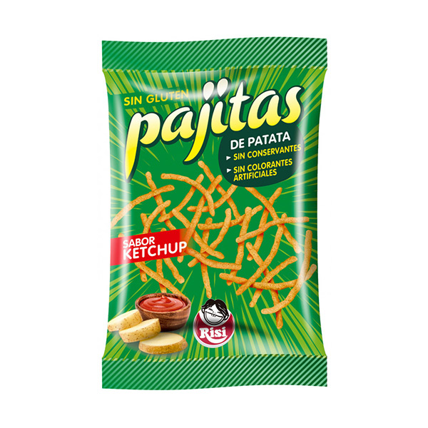 Pajitas Ketchup 20 g (25 ud) Risi