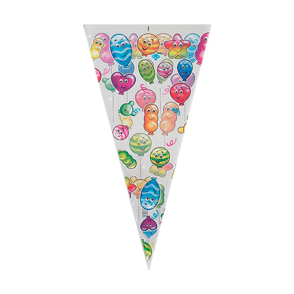 Bolsa cono mediana (25 x 50 cm) 100 ud Kadisa